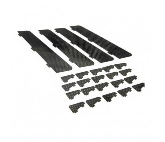 Carbon Vortex Generator - Katana MX Precision Aerobatics (20pcs)