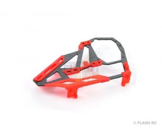 B130X26-RA - Left side panel for red carbon frame - Blade 130X