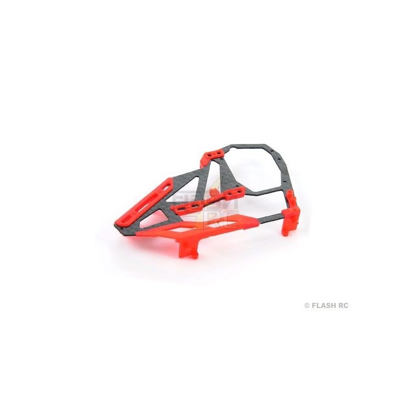 B130X26-RA - Left side panel for red carbon frame - Blade 130X