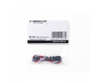Servo Extension Cable 15cm JR 0,35mm² Dualsky