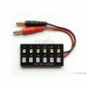 Charging board for up to 12 1S batteries MCX and MCPX type plug