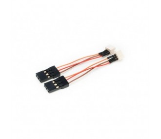 Adaptadores JST-ZHR (paso de 1,5 mm) a JR (2 unidades) E-Flite