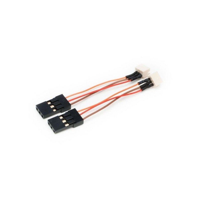 Adaptateurs JST-ZHR (pas 1.5mm) vers JR (2 pcs) E-Flite