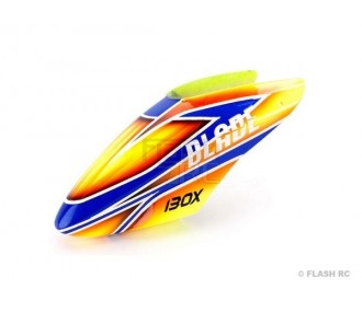 BLH3722D - Bulle en fibre de verre orange/bleue - Blade 130X E-Flite
