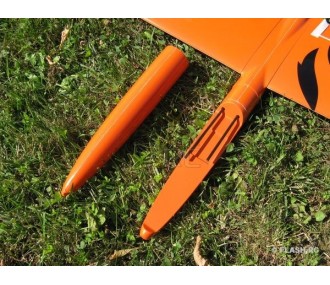 Typhoon Full Carbon ca.2.00m orange & schwarz RCRCM