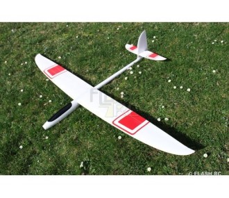 E-Hornet tutta fibra ca.2,00m bianco&rosso RCRCM