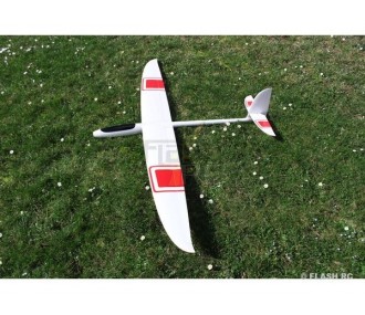 E-Hornet all fiber approx.2.00m white&red RCRCM