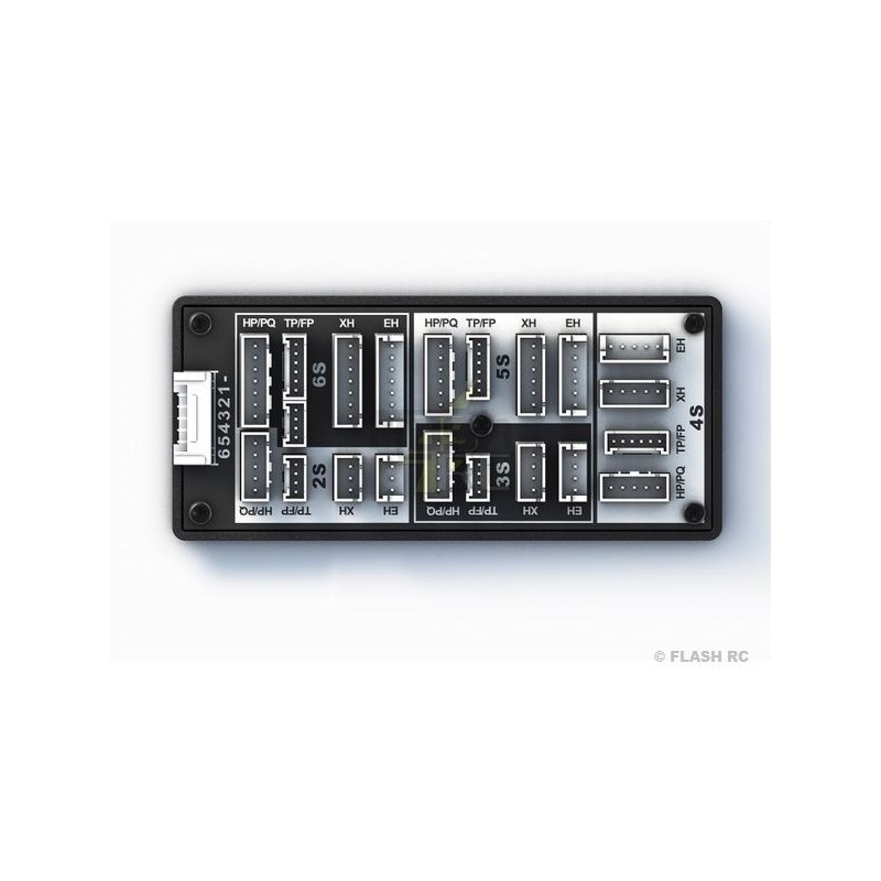 Multi-Auswuchtungsplatine 2-6S (HP/PQ,TP/FP,XH,EH) -> JST-XH