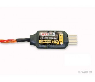 E2 expander Duplex 2.4EX Jeti

This is a product name and does not require translation. The English equivalent is the same:  
**E2 expander Duplex 2.4EX Jeti**