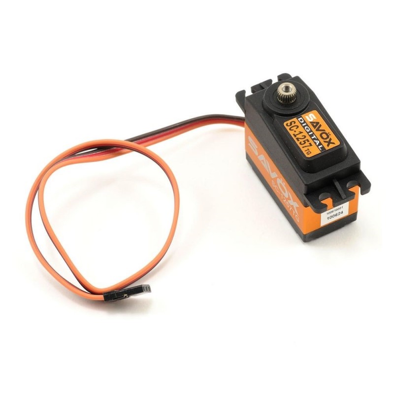 Savox SC-1257TG titanium standard digital servo (52g, 10kg.cm, 0.07s/60°)