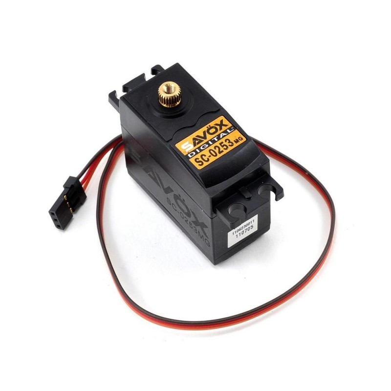 Savox SC-0253MG servo digital estándar (59g, 6kg.cm, 0.15s/60°)