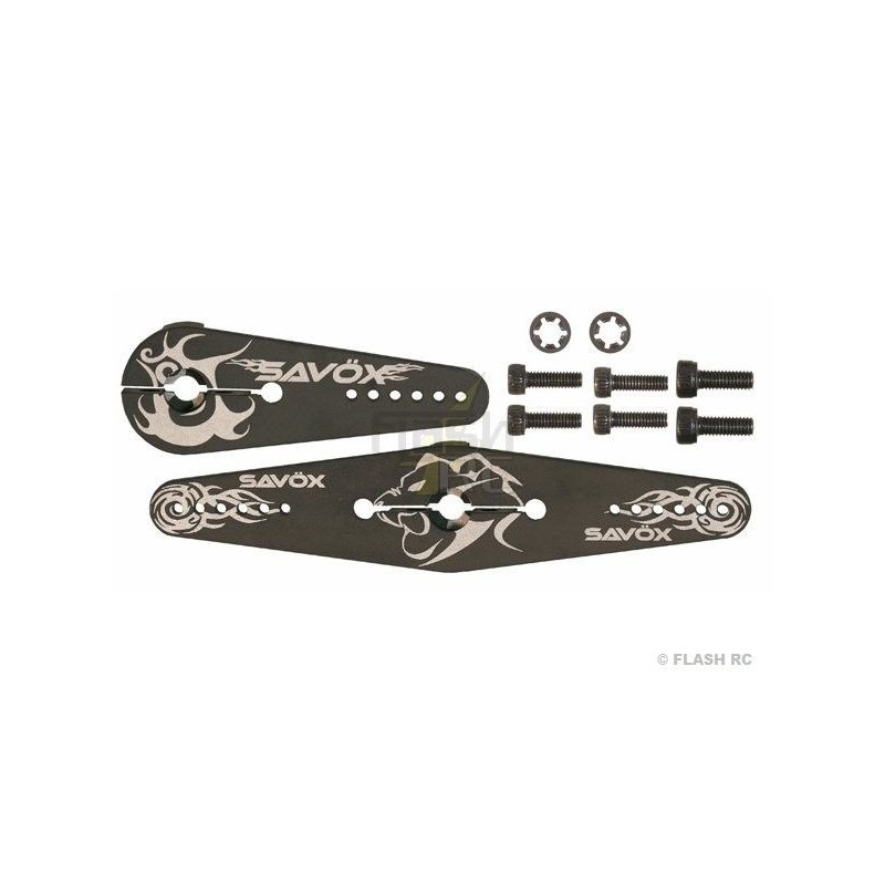 Set palonniers alu grande échelle avion/voiture 1/5e Savox