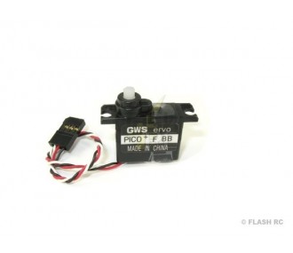 Pico Servo GWS PICO+F BB - Futaba Socket (6.2g, 1.05kg/cm)