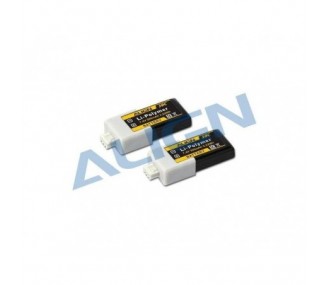 HBP02501 - Batteria Lipo 2S 7,4V 300mAh (2 pezzi) - T-REX 150 Align