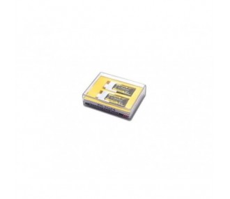 HBP02501 - Batería Lipo 2S 7.4V 300mAh (2 uds) - T-REX 150 Align