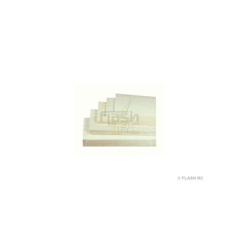 Balsa wood board Eco 40/10 (ep.4mm) AIR LOISIRS