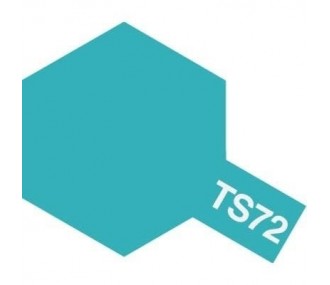 PEINTURE TAMIYA TS72 BLEU TRANSLUCIDE