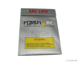 Lipo bolsa de seguridad grande 23x30cm FLASH RC