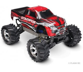 Traxxas Stampede Red 4WD Brushed Radio TQ 2.4Ghz RTR 67054-1