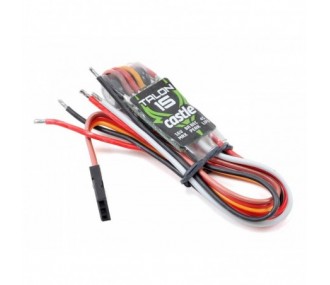 Castle Creations TALON 15A 2-4S BEC 3A

This text is already in English, except for the brand and product name. Here is a breakdown of the terms:

- Castle Creations: Brand name
- TALON 15A: Product/model name (ESC, Electronic Speed Controller)
- 2-4S: Su