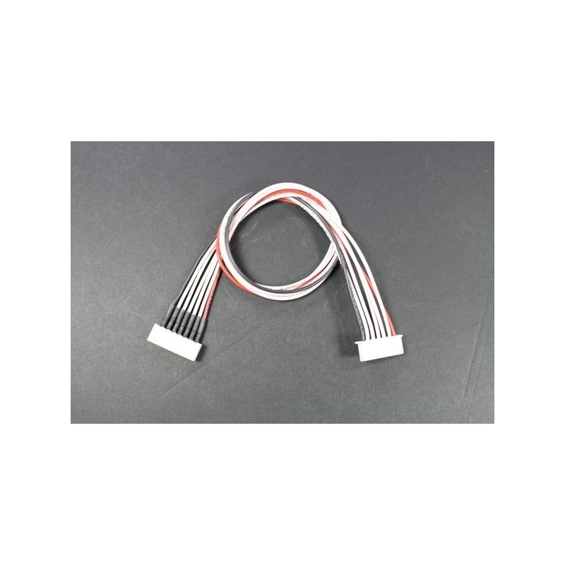 Extension cable JST-XH for 6S battery, 30cm Muldental silicone