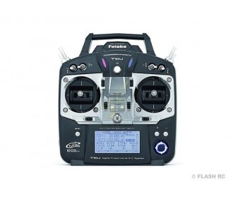 Radio Futaba T10J 10/8/0 2.4Ghz T-FHSS + R3008SB Mode 2 (no battery / no charger)