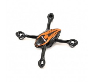 Traxxas Body orange with screws - QR-1 6215