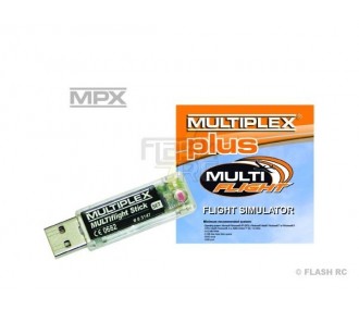 Simulateur Multiflight PLUS + Stick M-Link MULTPLEX