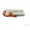 Batteria Dualsky, lipo 2S 7.4V 800mAh 25C con connettore jst-bec