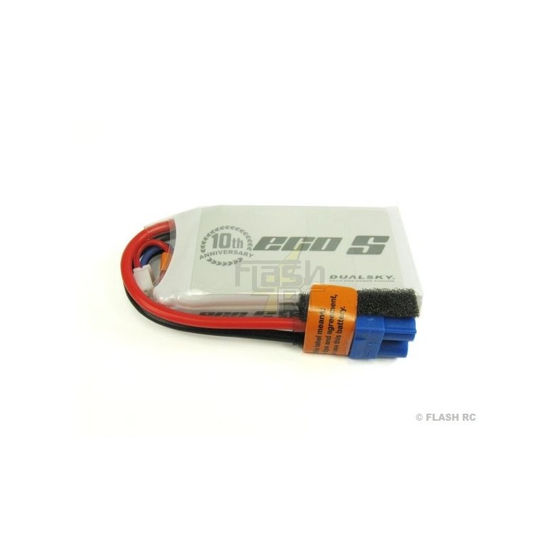 Akku Dualsky, lipo 2S 7.4V 1300mAh 25C Stecker XT60