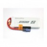Dualsky battery, lipo 2S 7.4V 1800mAh 25C socket XT60