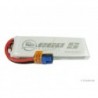 Batteria Dualsky, lipo 2S 7.4V 3200mAh 25C presa XT60 blu