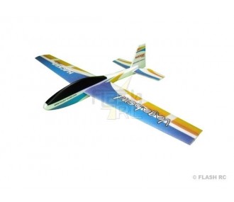 Vagabond 1500 ARF blue glider with Hacker Model covered wings and tails