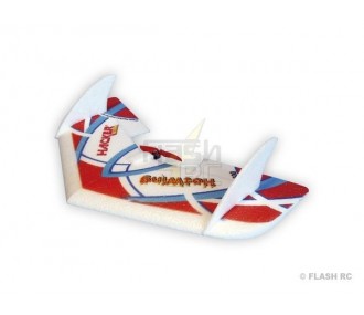 Fliegender Flügel Hotwing 500 Mini rot ARF Hacker ModeL