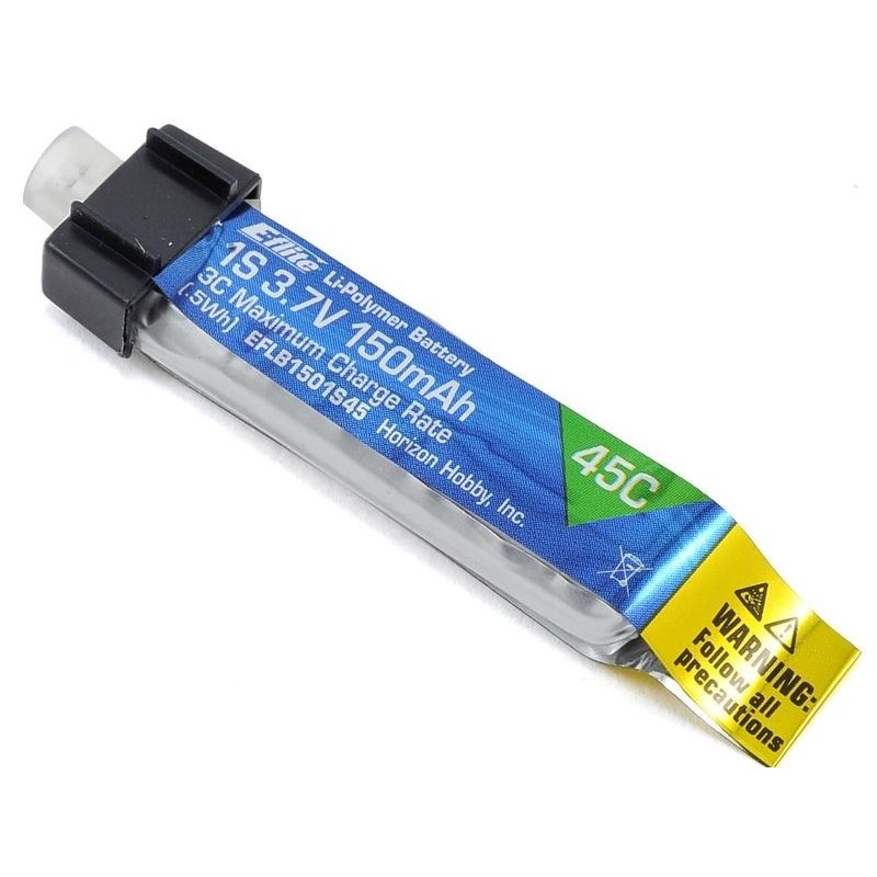 Batterie E-flite Lipo 3,7V 150mAh 45C EFLB1501S45
