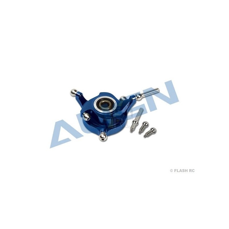 H45H007XN - Piatto oscillante in metallo blu - T-REX 450 DFC Align