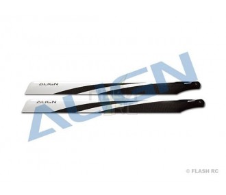 HD320E - 325mm carbon blades (for 3D flight) - TREX-450 Align