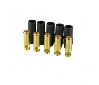 AS150 female socket with black housing (5 pcs)