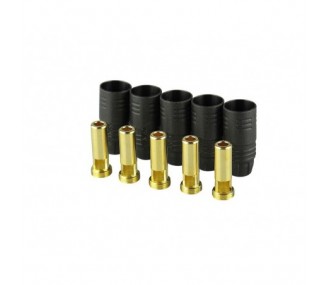 AS150 male plug with black case (5 pcs)