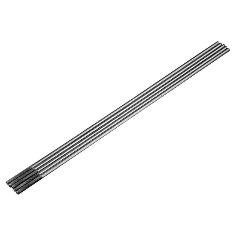 Rods 1 threaded end M3 Ø2.6x200mm (5 pcs)