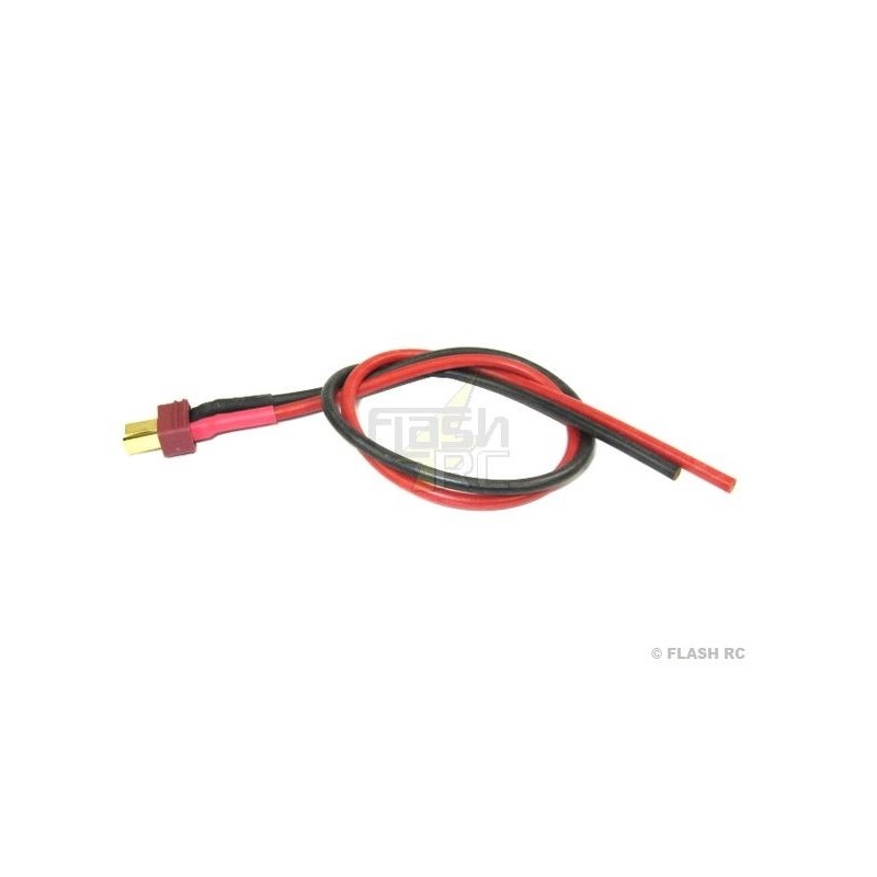 Deans-Stecker male gelötet auf Kabel 2.5mm² L:30cm Muldental