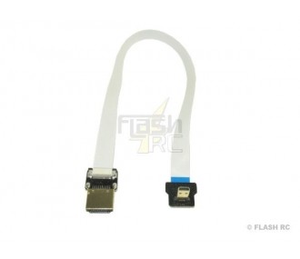 Flexibles Kabel 30cm Micro HDMI Standard HDMI