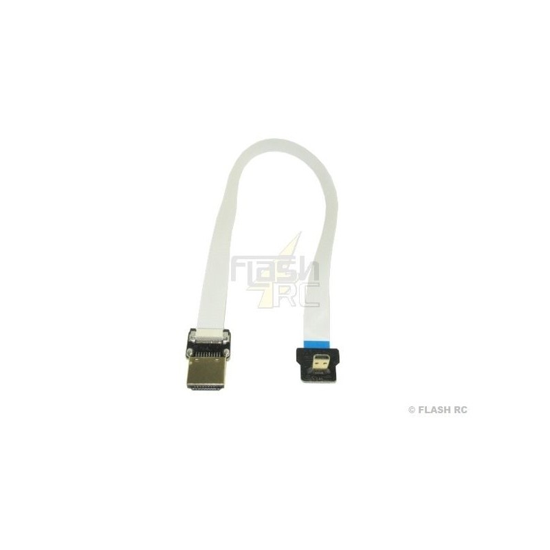 Flexibles Kabel 30cm Micro HDMI Standard HDMI