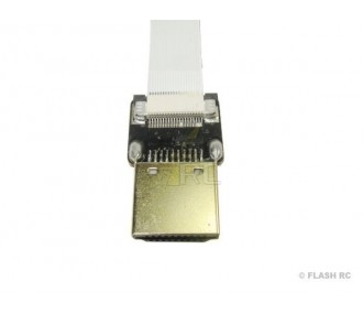 Câble souple 30cm Micro HDMI  HDMI standard