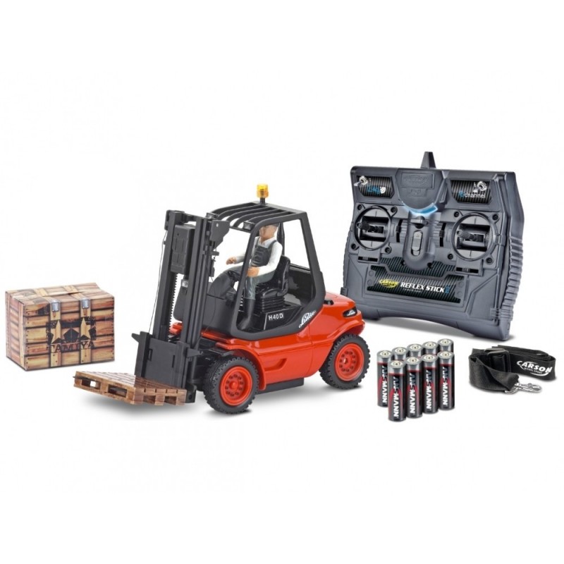 H40D Linde red forklift 1/14th CARSON