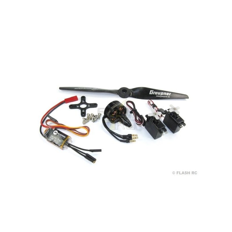 Conjunto electrónico para CAIPIRINHA TBS (2S Lipo compatible)