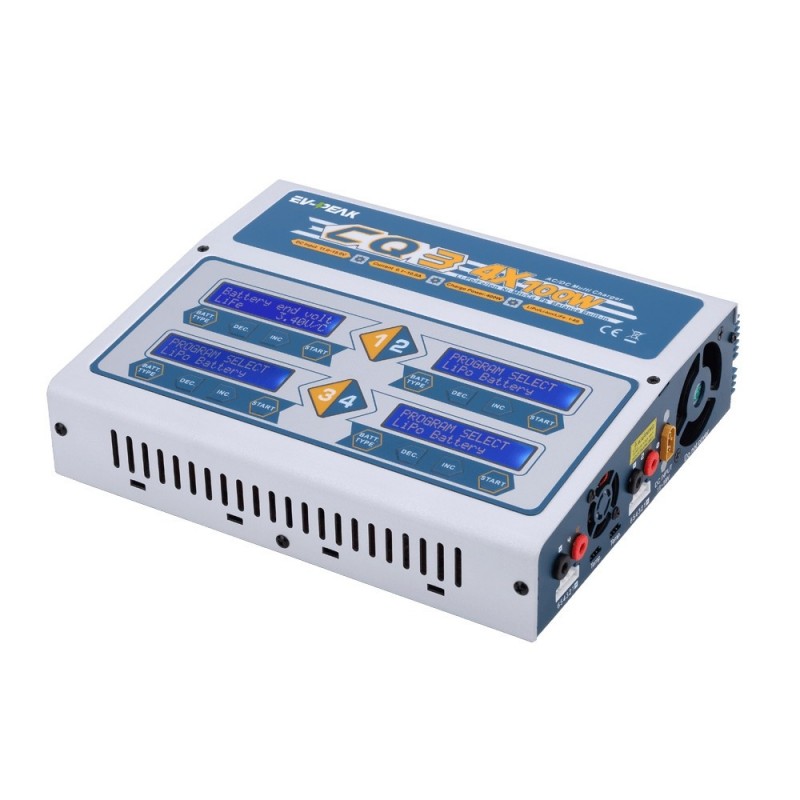 Chargeur CQ3 4x100W 12V/220V EV PEAK