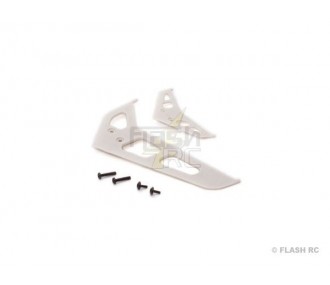 BLH2019 -  Dérive et stabilisateur, blanc - Blade 200SR X E-Flite