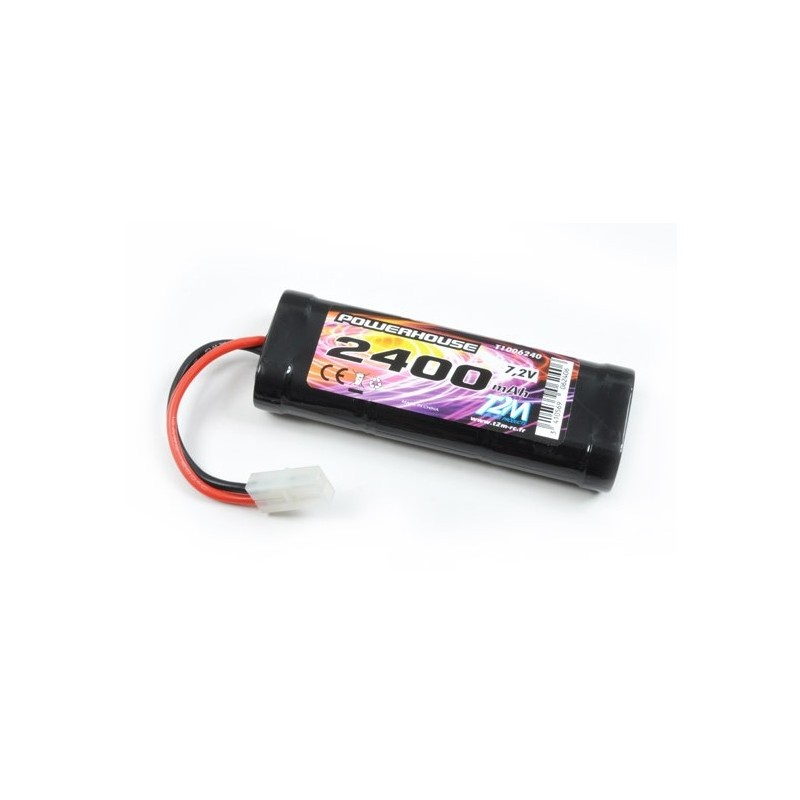 Batterie NiMh 7.2V 2400mAh Tamiya T2M