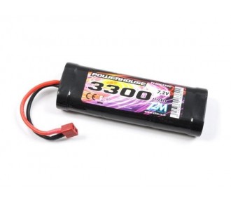 Batteria NiMh Deans T2M 7,2V 3300mAh